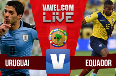 Resultado Uruguai x Equador nas Eliminatórias Sul-Americanas para Copa do Mundo (2-1)