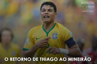 Marcado pelo choro na Copa, Thiago Silva retorna ao Mineirão a seleção brasileira