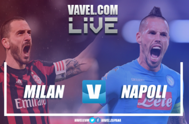 Resumen Milan 0-0 Napoli en Serie A 2018