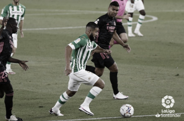 El polémico arbitraje ante el Madrid sigue pesando al Betis&nbsp;