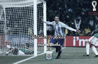 ARRIBA. Argentina ganó en los tres partidos que llevan disputados en mundiales en su historial ante México. Foto: Vavel Argentina