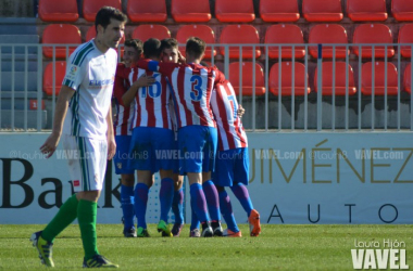 Zaka y Rubén Fernández, los héroes de la remontada del Atleti B