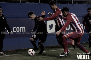 Eibar - Atlético de Madrid: puntuaciones del Eibar, vuelta de los cuartos de Copa