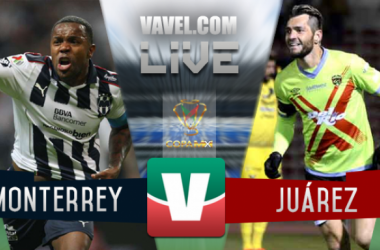 Resultado y goles del Monterrey 2-1 Juárez de la Copa MX 2017
