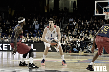 El CSKA barre de la pista a un flojo Barça Lassa