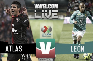 Resultado y goles del Atlas 2-0 León de la Liga MX 2017