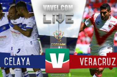 Resultado y goles del Celaya 1-1 Veracruz de la Copa MX 2017