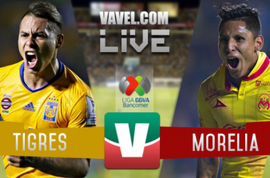Resultado y goles del Tigres 1-1 Monarcas de la Liga MX 2017