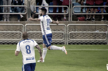 Papu entra en la historia del Real Zaragoza