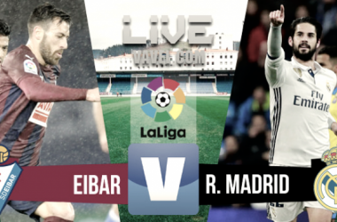 Resultado y goles del EIbar 1-4 Real Madrid en La Liga 2017