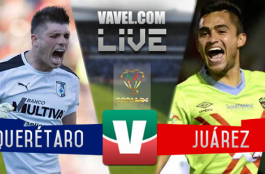 Resultado y goles del Querétaro 1-4 FC Juárez de la Copa MX 2017