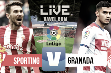 Resumen Sporting de Gijón 3-1 Granada en La Liga 2017