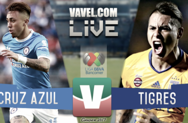 Resultado y goles del Cruz Azul 0-0 Tigres en Liga MX 2017