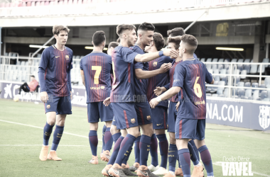 FC Barcelona y Atlético empatan en la ida de la Copa del Rey juvenil