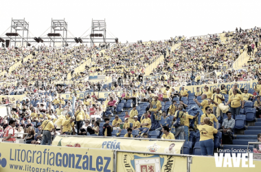 La afición de la Unión Deportiva vuelve a cumplir con creces