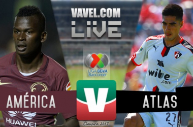 Resultado América 1-2 Atlas en Liga MX 2017