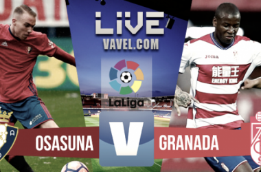 Resumen Osasuna 2-1 Granada en la Liga 2017