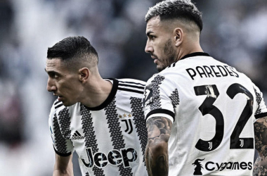 CAMINOS SEPARADOS. Ángel Di María y Leandro Paredes no seguirán en la Juventus en la próxima temporada. Foto: Web