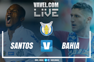 Resultado  Santos x Bahia pelo Campeonato Brasileiro 2017 (3-0)
