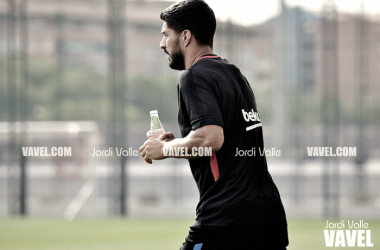 Entrenamiento con la vista puesta en Girona