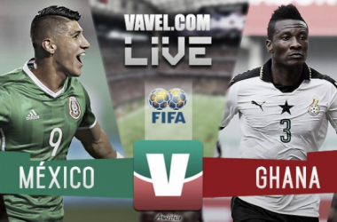 Resultado y goles del México 1 Ghana 0 Partido Amistoso