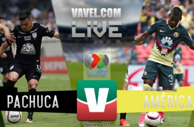 Resultado y goles del América 2-2 Pachuca en la Liga MX 2018