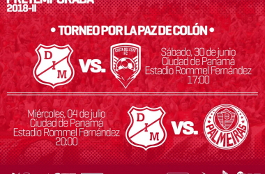 Medellín cae en su primer juego amistoso en Panamá