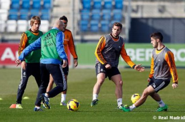 Sin descanso, el Madrid empezó a preparar el duelo ante el Espanyol