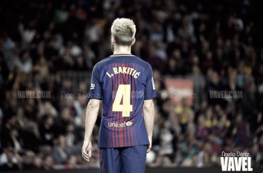 Rakitic se ve incapacitado ante Perú