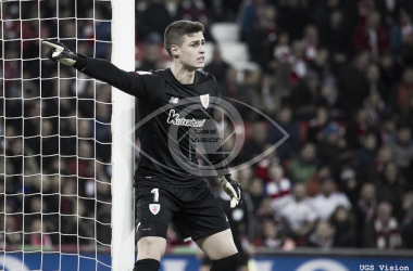 Kepa superó con nota su debut en el Camp Nou