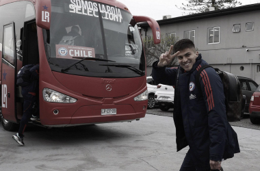 QUIERE GANARSE SU LUGAR. Thomas Galdames buscará ganarse la consideración del cuerpo técnico de Chile. Foto: Prensa Selección de Chile