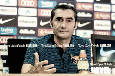 Valverde: "No creo que una victoria acabe con la Liga, el Atlético está a seis puntos"