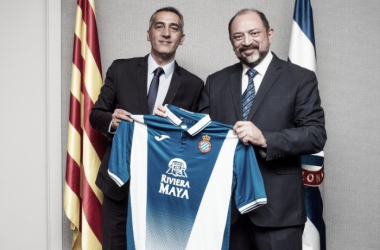 Riviera Maya vuelve a la camiseta del Espanyol