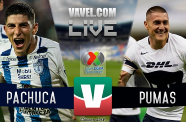 Resultado y goles del Pachuca 2-3 Pumas en Liga MX 2018 (2-3)