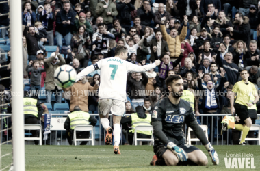 Cristiano, elegido mejor jugador ante el Alavés