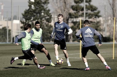 El equipo ya prepara el partido ante el Valencia