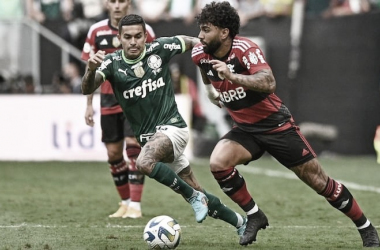 Palmeiras e Flamengo negociam troca entre Dudu e Gabigol