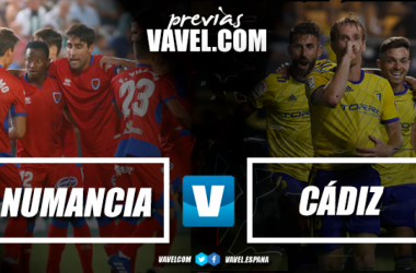 Previa CD Numancia - Cádiz CF: dos equipos de playoffs en busca de la permanencia