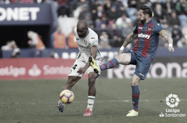 Levante vs. Getafe en VIVO y en directo online LaLiga Santander (1-0)