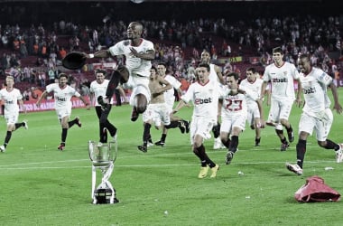 Se cumplen 10 de la quinta Copa del Rey del Sevilla FC&nbsp;