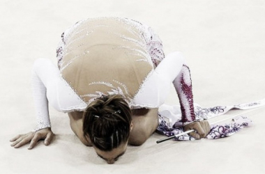 Gimnasia Rítmica Río 2016: Almudena Cid, el beso final