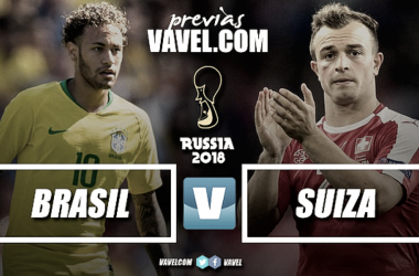 Previa Brasil - Suiza:  debut de una de las favoritas para alzarse con la Copa