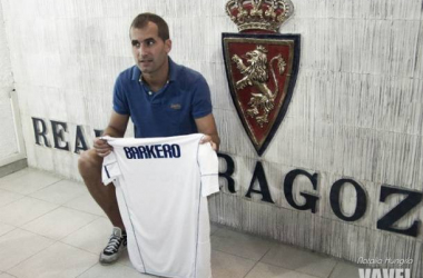 Barkero: "El Zaragoza es un club atípico de Segunda, el año que viene tiene que estar en Primera"