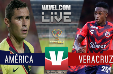 Partido y goles del América vs Veracruz en Copa MX 2018 (3-0)