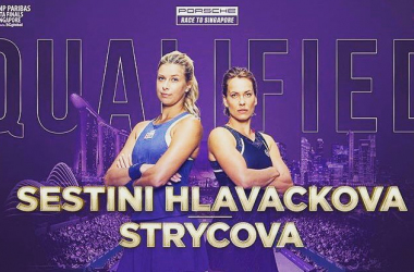 Barbora Strycova and Andrea Sestini Hlavackova Qualify For Singapore