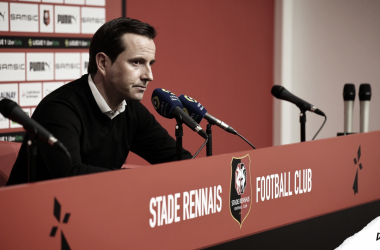 Julien Stéphan, ex-treinador do Rennes | Divulgação/SRFC