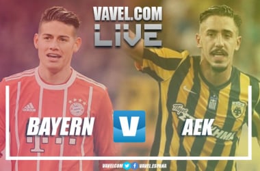 Resumen Bayern Múnich vs AEK Atenas en Champions League 2018 (2-0)