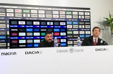 Milan - Gattuso: "I miei mi sono piaciuti molto, abbiamo battuto un'ottima Udinese"