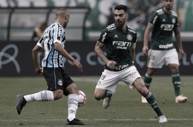 Há quatro rodadas sem
vencer, Grêmio recebe Palmeiras pelo Campeonato Brasileiro