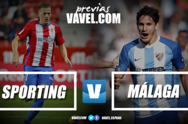 Previa Real Sporting vs Málaga CF: Acercarse a los playoffs o al liderato